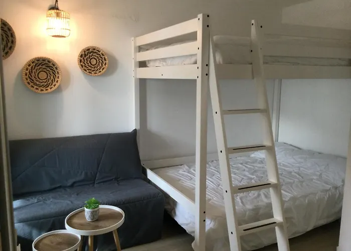 דירה Studio Proche Ocean Dans Residence 3 Etoiles Avec Piscine Et Parking Prive *